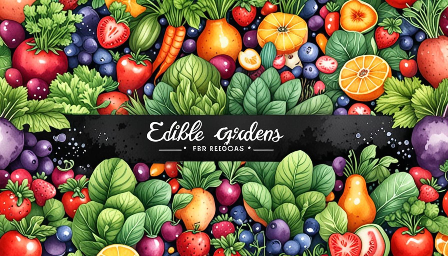 Edible Gardens: Creating a Space for Growing Fruits and Vegetables