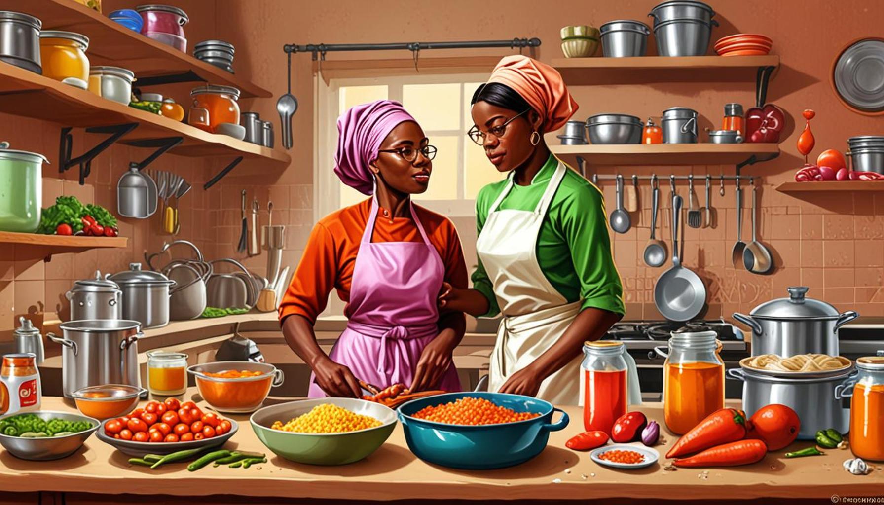 Fermentation Kitchen: Exploring Conservation Techniques and Flavor in Nigerian Dishes