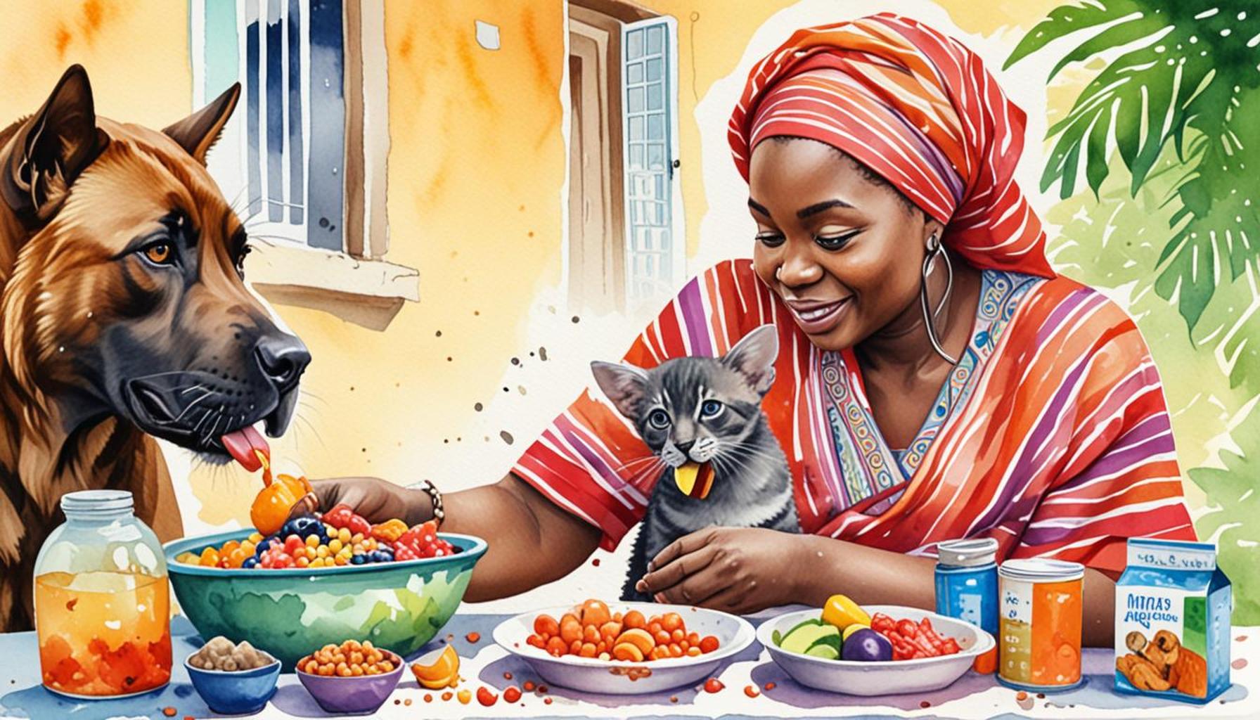 The relationship between pet nutrition and animal behavior in Nigeria