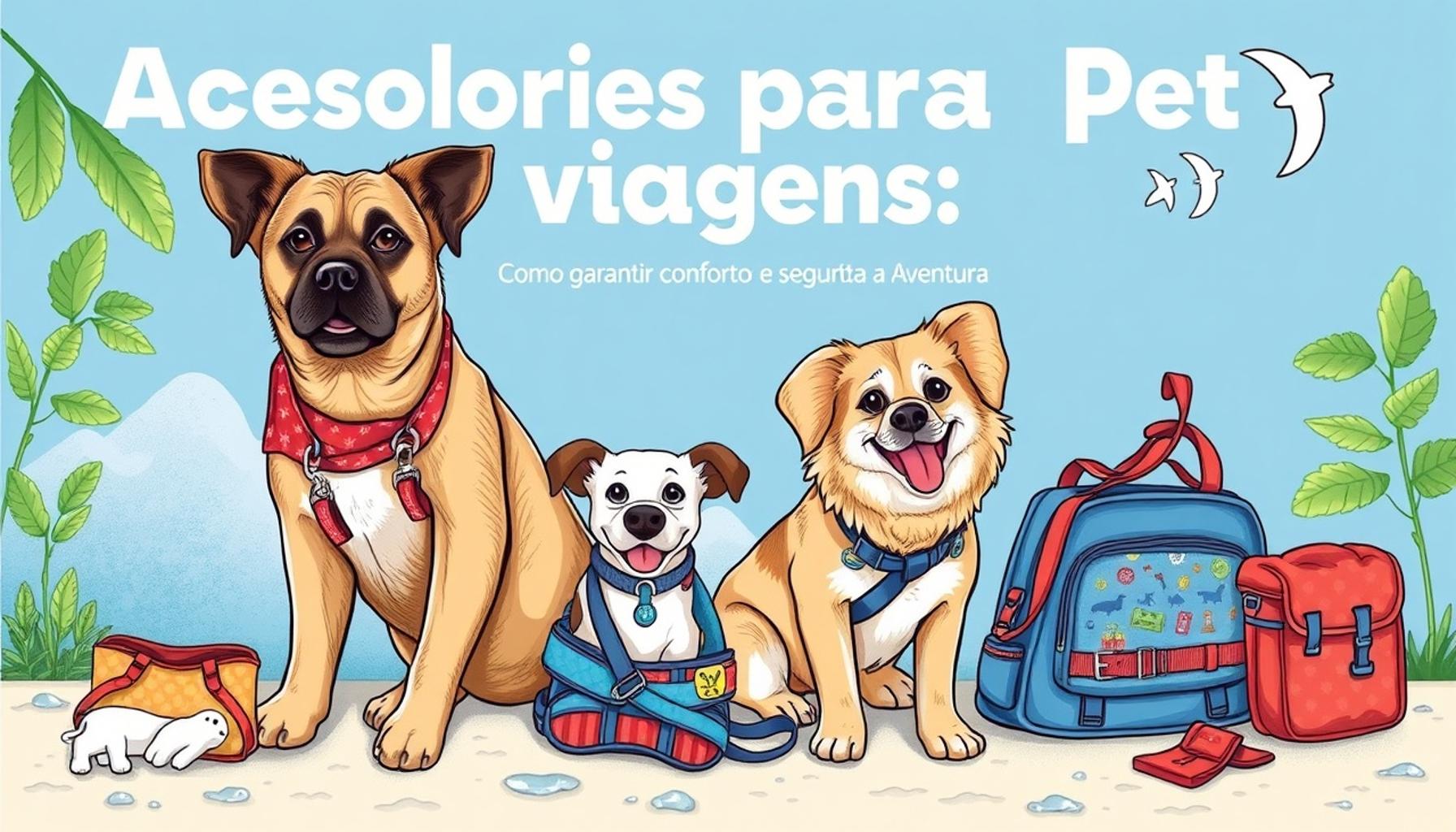 Pet Accessories for Travel: How to Ensure Comfort and Safety During the Adventure