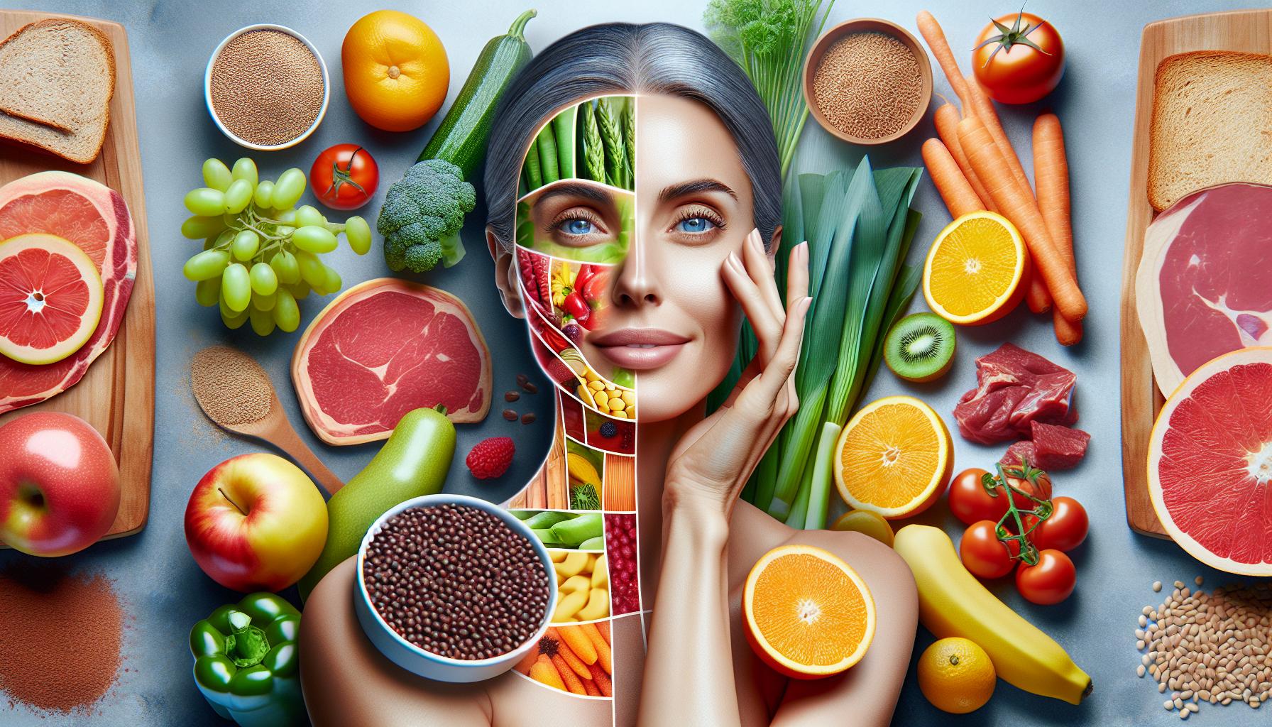 The Effects of Diet on Skin Appearance: Essential Nutrients