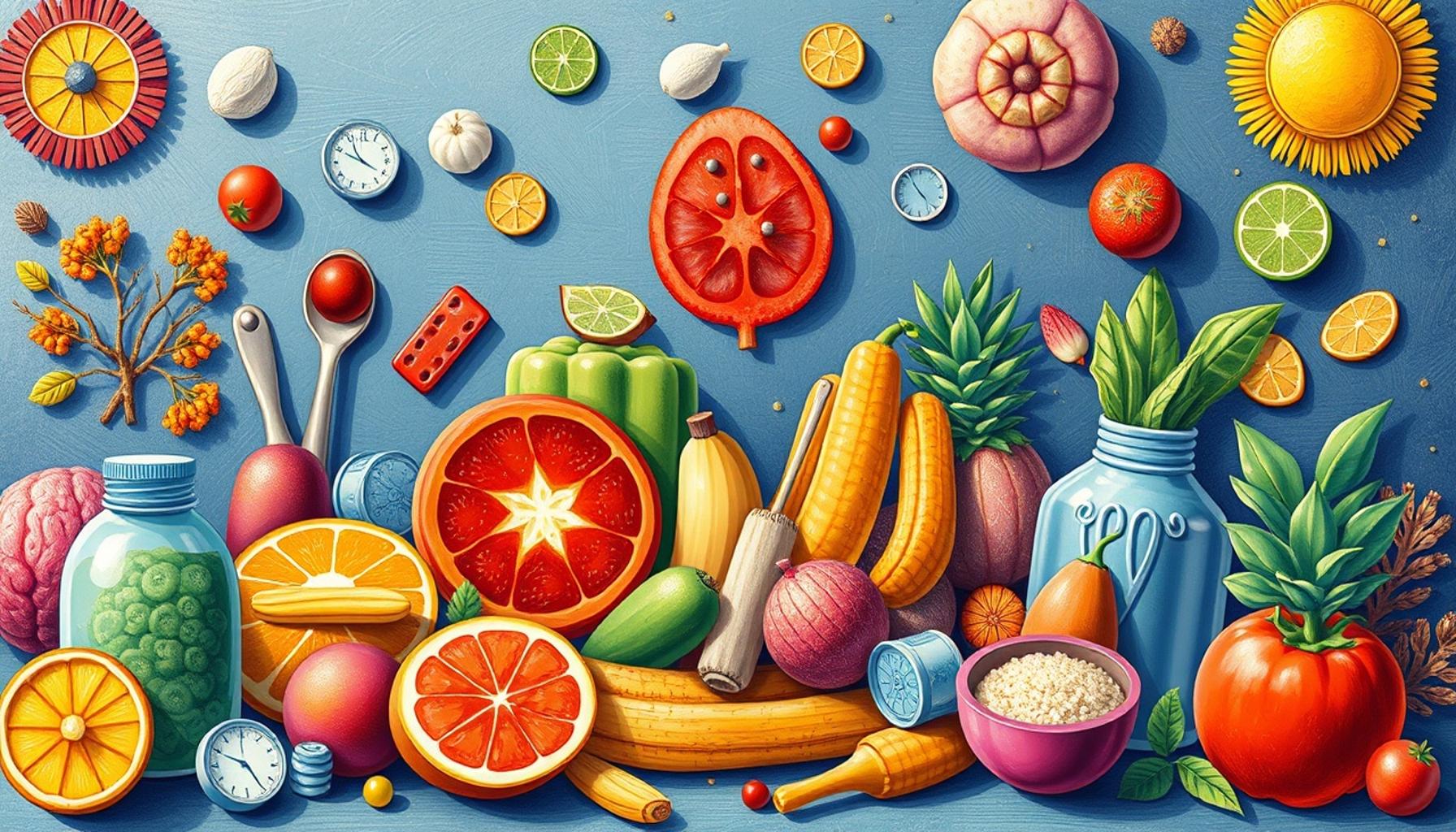 The influence of balanced nutrition on mental health