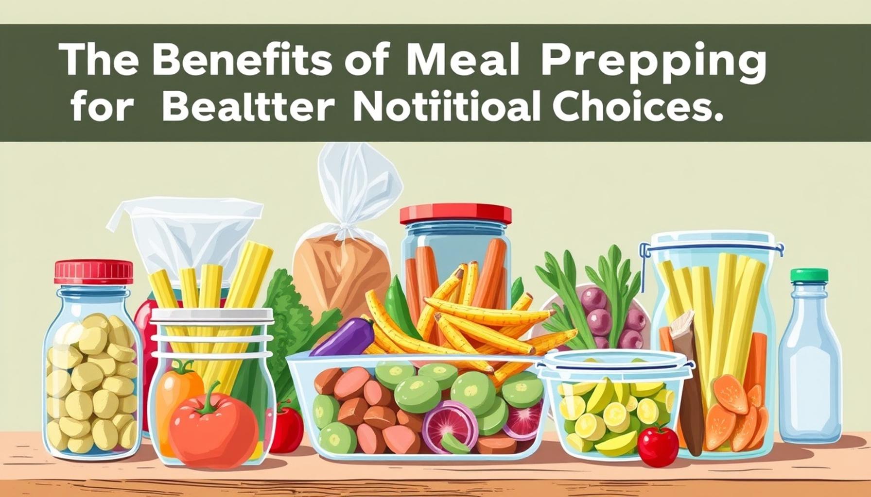 The Benefits of Meal Prepping for Better Nutritional Choices